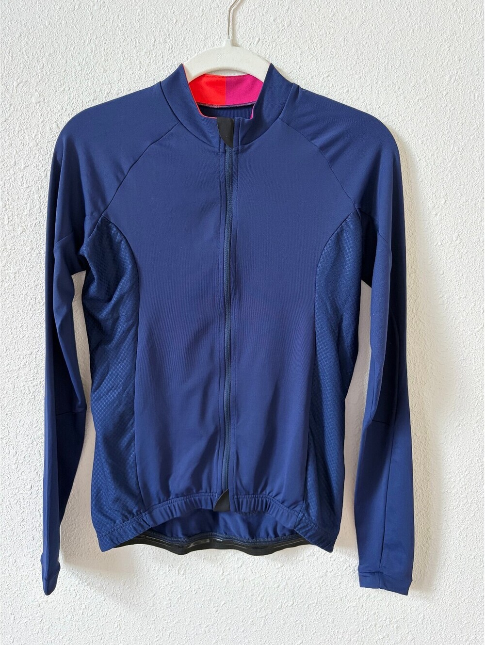 Velocio Light Long Sleeve Cycling Jersey Navy Size Small Sporty Bike Neutral